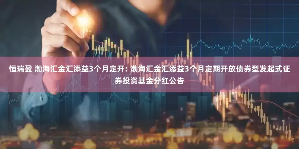 恒瑞盈 渤海汇金汇添益3个月定开: 渤海汇金汇添益3个月定期开放债券型发起式证券投资基金分红公告